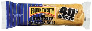 SAUSAGE ROLLS KING SIZE 180GM  (24)* 4N2