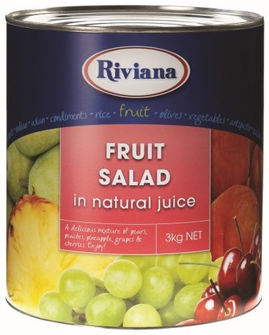 FRUIT SALAD 3KG  N/J (3) RIVIANA