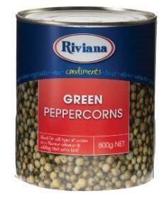 PEPPERCORNS GREEN 800GM (12) RIVIANA