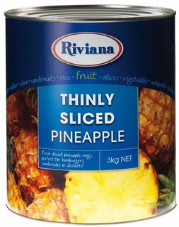 PINEAPPLE SLICED THINS  A10 (3) RIVIANA