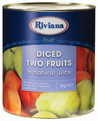 TWO FRUITS 3KG N/J (3) RIVIANA