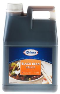 SAUCE BLACK BEAN 2LTR (6) RIVIANA