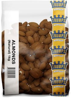 ALMOND NATURAL 1KG (10) TRUMPS