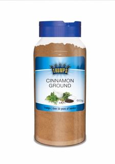 CINNAMON GROUND 600GM (6) TRUMPS