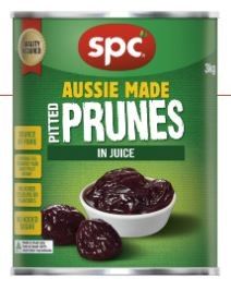 PRUNES PITTED  A10 (3) SPC