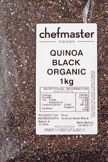 QUINOA BLACK 1KG CHEFMASTER