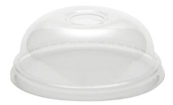 LIDS DOME 200/225ML CLEAR CUPS 10 *