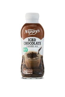 MILK ICED CHOCOLATE BOTTLE 500ML NIPPYS
