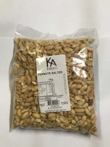 PEANUTS SALTED 1KG CHEFMASTER