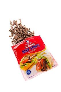 GOURMET BEEF STRIPS 1KG (6)