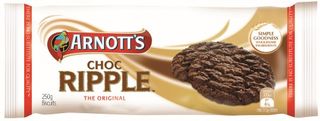 BISCUITS CHOC RIPPLE 250GM (16)* ARNOTTS