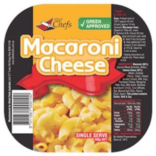 MACARONI CHEESE SINGLE SERVE (24X200G)*