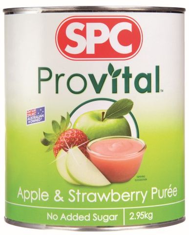 PUREE APPLE & STRAWBERRY A10 (3)SPC