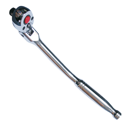 3/8" Drive Flex Head Banjo Ratchet - 72 Teeth Auto Eject 'Bent Handle'