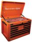 Premium 10 Drawer Full Depth Tool Box (Orange) - 712 x 472 x 497