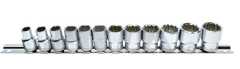 12 Piece 3/8” Drive Socket Set - Metric