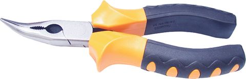 200mm 45 Degree Bent Nose Pliers -Extra Grip Handles