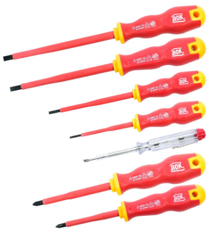 7 Piece Insulated Screw Driveiver Set