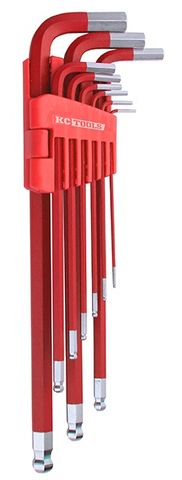 9 Piece Extra Long AF Ball Point Hex Key Set