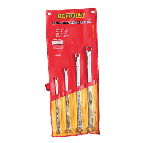 4 Piece Ring-Ring Spanner Set - AF