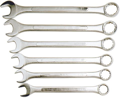 6 Piece Jumbo Spanner Set -1-3/8" - 2"