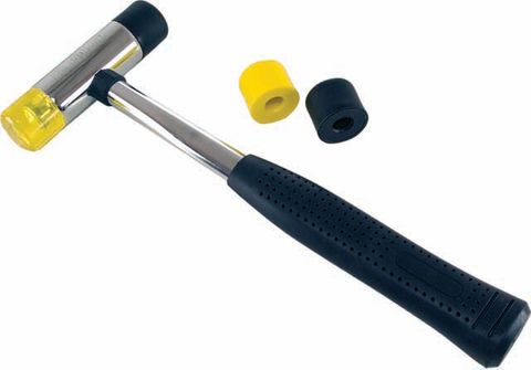 3 Piece Soft Blow Hammer -Rubber & Nylon Tipped