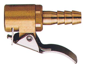 Air Chuck - Straight Clip-On Brass