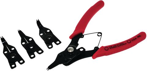 4 Piece 8 Way Circlip Plier Set -Internal & External