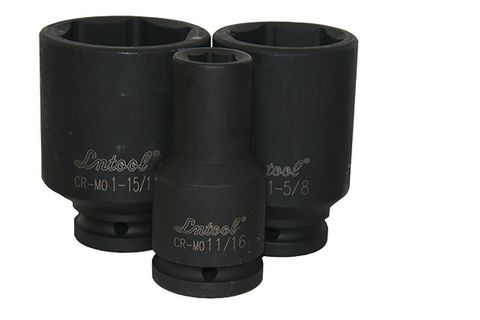 3/4-Inch Drive Deep Impact Sockets - Metric