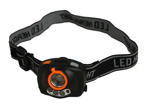 3W Multy-Function Headlight With Focus / Sensor Led Torch :3W Cree+3Led Red Light Brightness:120 Lumen