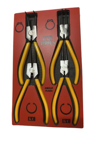 160 X 270 X 22mm Foam Insert & 4 Piece 180mm Circlip Plier Set
