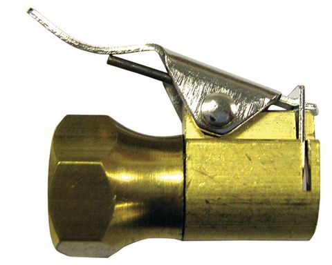 Brass Air Chuck - Straight Clip-On