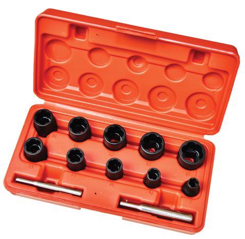 12 Piece 3/8" & 1/2" Inch Drive Twist Socket Set