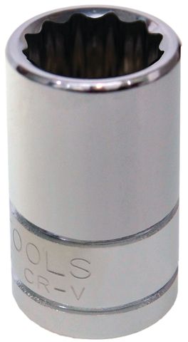 3/8" Drive Standard Sockets, Single Hex - Metric