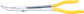 400mm Long Nose Pliers - 45 Degree Bent