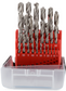 25 Piece Drill Bit Set 1mm-13mm