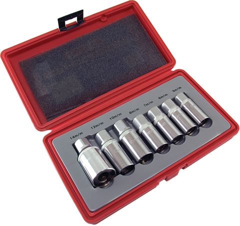 1/2" Dr Stud Remover Set In Blow Moulded Case