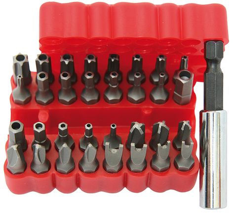 33 Piece Bit Set - Tamperproof