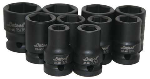 1/2-Inch Drive Standard Impact Sockets - Imperial