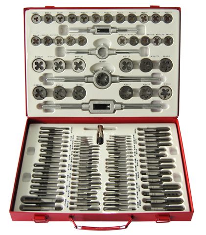 110 Piece Tap & Die Set Metric