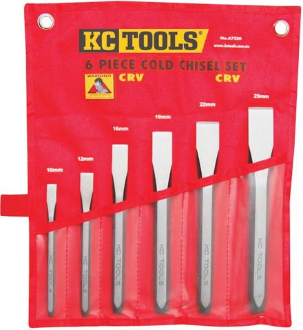 6 Piece Cold Chisel Set