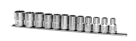 12 Piece 1/2” Drive Socket Set - Metric