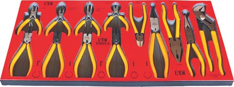 564 x 270 x 22mm Foam Insert & 13 Piece Pliers Set