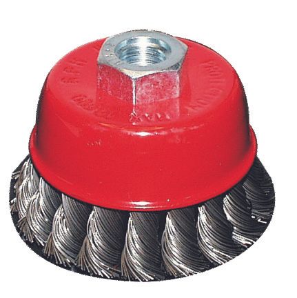 Brushes, Twist-Knot Tempered Steel Wire