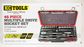 45 Piece 1/4" & 3/8" Drive Socket Set - AF & Metric