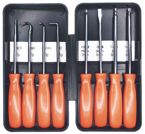 8 Piece Hook & Pick Set