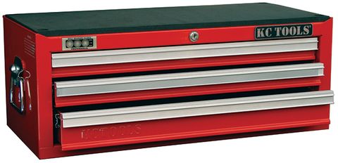 Professional 3 Drawer Add-on Tool Box (Red) 670 x 315 x 265