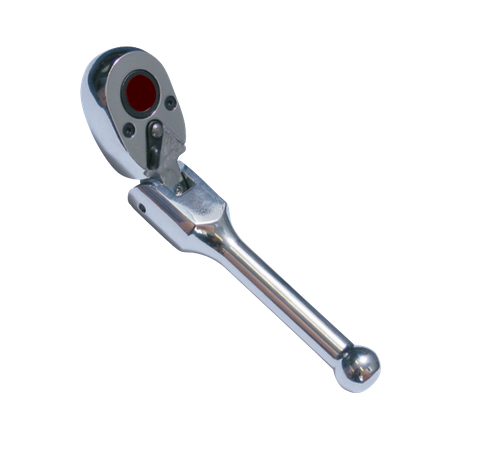 1/2" Drive Stuby Flex Head Banjo Ratchet - 45 Teeth Auto Eject