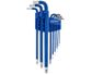 9 Piece Extra Long Metric Ball Point Hex Key Set