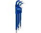 9 Piece Extra Long Metric Ball Point Hex Key Set